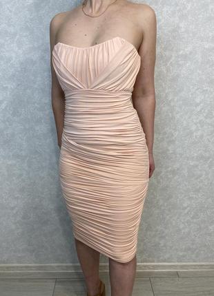 Корсетна сукня з драпіруванням oh polly