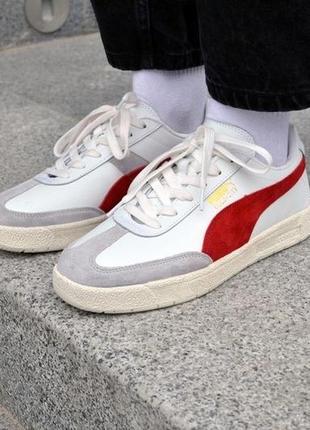 Чоловічі кросівки puma oslo-city white red