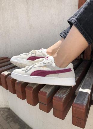 Жіночі кросівки puma suede grey