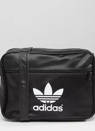 Сумка, мессенджер adidas originals satchel in black2 фото