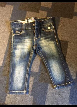 Стильные джинсы 74 см1 фото