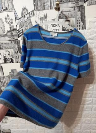 Футболка 100 % кашемир, свитер с короткими рукавами.