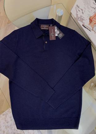 Свитер джемпер black 12-13 100% extra fine merino wool