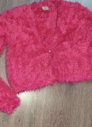 Малинова кофточка травкою від next