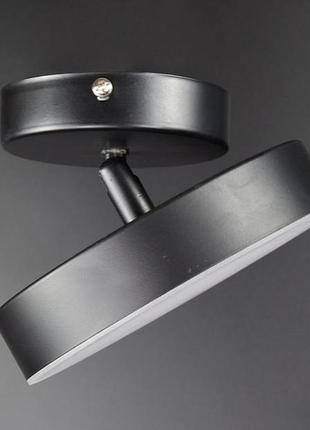 Світильник стельовий led co2/150-bk чорний 15х15х10 см.