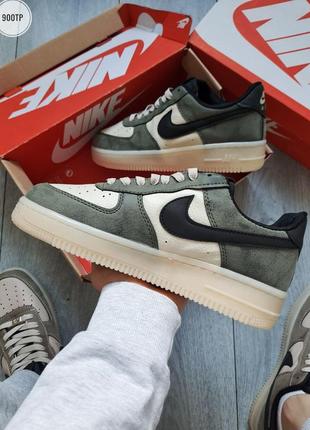 Чоловічі nike air force low khaki8 фото