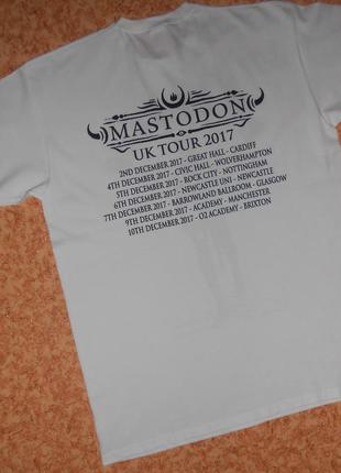 Футболка mastodon limited edition /mastodong рок мерч1 фото