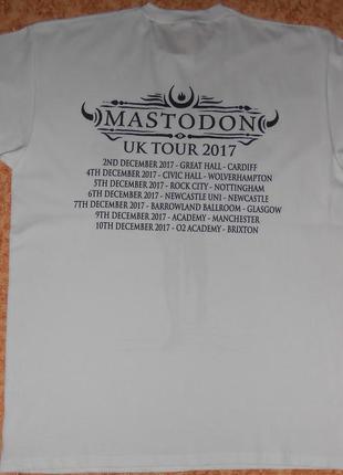 Футболка mastodon limited edition /mastodong рок мерч4 фото