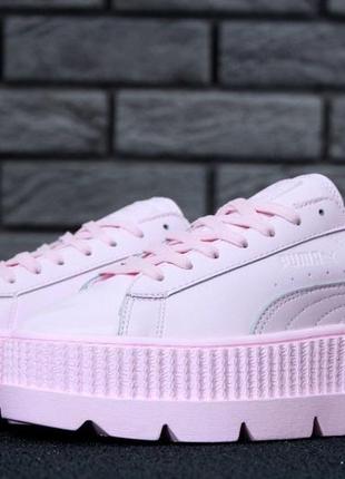 Жіночі кросівки puma rihanna pink