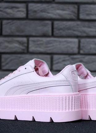 Женские кроссовки puma rihanna pink5 фото