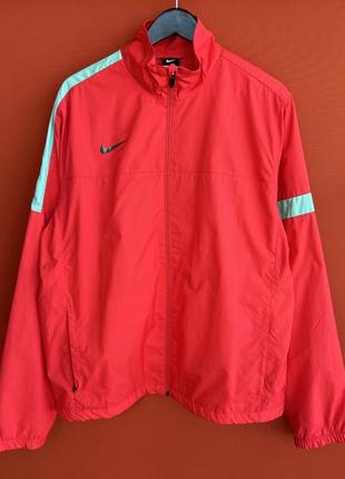 Nike оригинал мужская куртка для бега ветровка размер xl б у