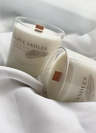 Парфумована соєва свічка lovcandles