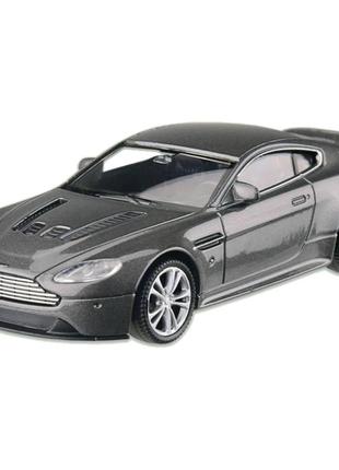 Машина металлическая aston martin v12 vantage "welly" 44035cw масштаб 1:432 фото