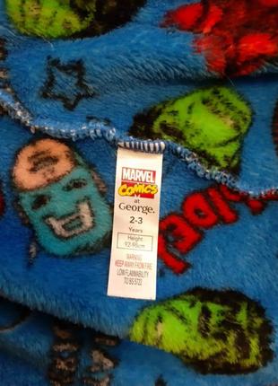 Халат марвел суппергерои на 2-3г 3