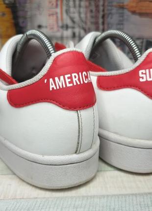 Кеды кожаные adidas americana superstar6 фото