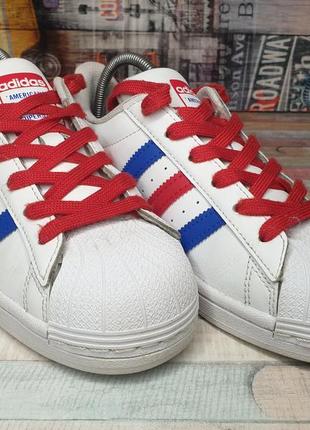 Кеды кожаные adidas americana superstar2 фото