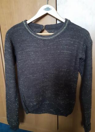 Женский свитер вязка