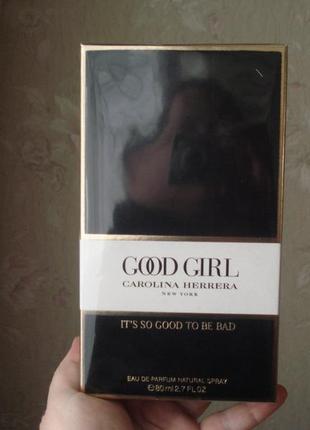 Carolina herrera good girl, 80 мл, парфумована вода