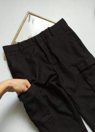 Новые брюки h&amp;m с накладными карманами4 фото