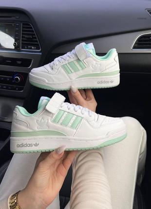 ⭐adidas forum 84 white green ⭐