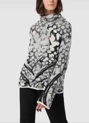 Marc cain светр свитер вязаний теплий шерсть вовна котон марк кейн кофта fabiana filippi isabel marant