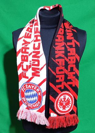 Спортивный шарф футбол бавария bayern - айнтрахт франкфурт