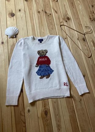 Свитер - свитшот polo bear by ralph lauren
