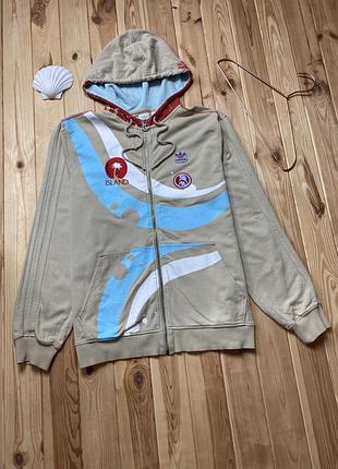 Зіп худі adidas vinatge sample island вінтаж