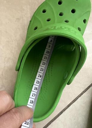 Кроксы сандалии шлепанцы crocs 28-29 р резиновые тапочки crocband шлёпанцы кроссы7 фото