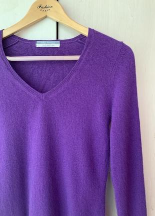 Кашемировый свитер в фиолетовом цвете от m&s2 фото