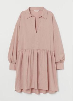 Натуральное платье h&m