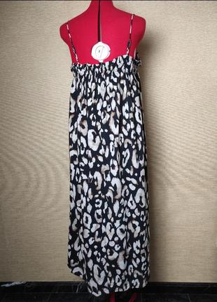 Літній сарафін сукня міді на бретелях5 фото