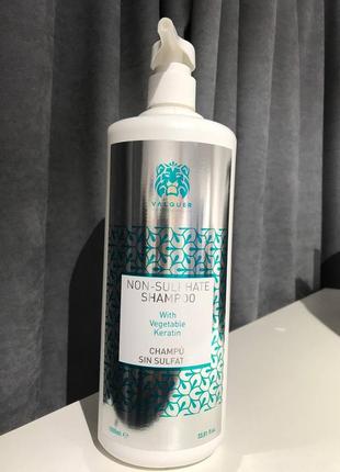 Шампунь для чутливої шкіри голови valquer non-sulphate shampoo 1000 мл