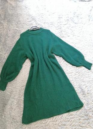 ⛔  вязаное платье свитер7 фото