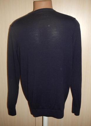 Светр, джемпер пуловер кофта f&f p.48-50(l) 100% вовна мериноса2 фото