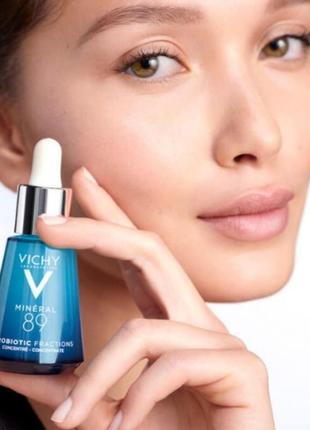 Концентрат vichy mineral 89 probiotic fractions concentrate з пробіотичними фракціями для відновлення і захисту шкіри обличчя,