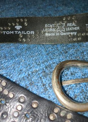 Німецький шкіряний ремінь від відомого бренду.4 фото
