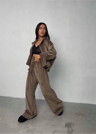 Костюм плюш велюр2 фото