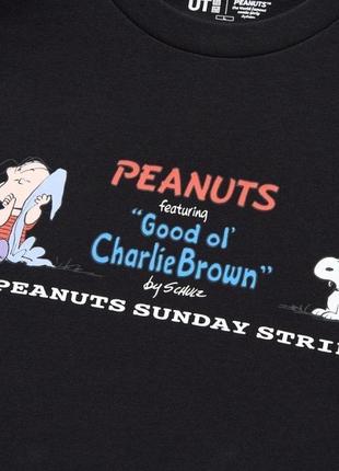 Стильна футболка uniqlo peanuts унісекс2 фото