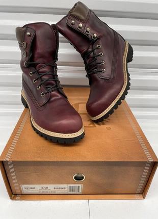 Мужские  унисекс кожаные ботинки timberland