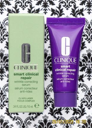 Антивікова сироватка против зморшок clinique smart clinical repair wrinkle correcting serum