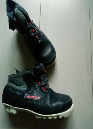 Кожаные зимние лыжные ботинки madshus2 фото