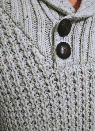 Актуальний акриловий светр із шалевим коміром відомої ірландської марки primark2 фото