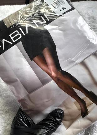 Германия сияющие брендовые колготки fabiani l xl 20 ден