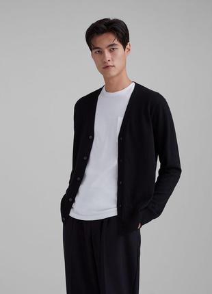 Легка вовняна шерстяна кофта светр кардиган burberry