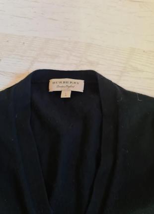 Легка вовняна шерстяна кофта светр кардиган burberry8 фото