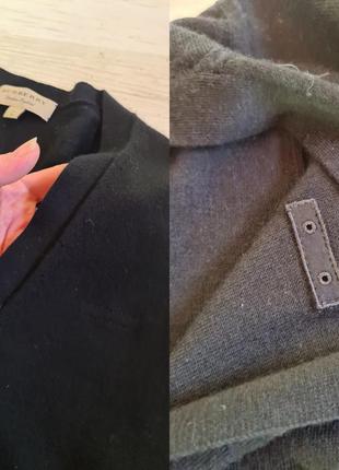 Легка вовняна шерстяна кофта светр кардиган burberry10 фото