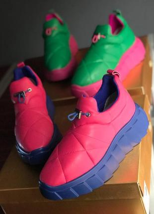 Мега стильные яркие дутые угги,кроссовки, турция 🇹🇷.