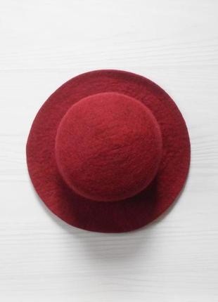 Эксклюзивная фетровая шерстяная шляпа ручной работы moshiki 🌺