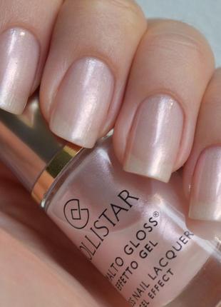 Лак-блеск для ногтей с эффектом геля gloss nail lacquer gel effect тон 512 rosa gentille